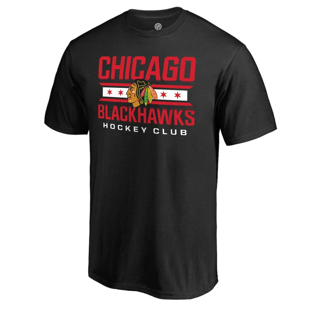 Chicago Blackhawks Hometown Collection Local T-Shirt - Black | NHL Clearance