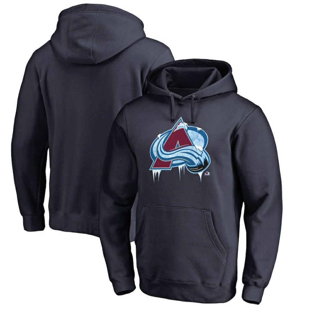 Colorado Avalanche Hometown Collection Pullover Hoodie - Navy | NHL near me