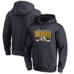 Nashville Predators Hometown Collection Pullover Hoodie - Navy | NHL Clearance