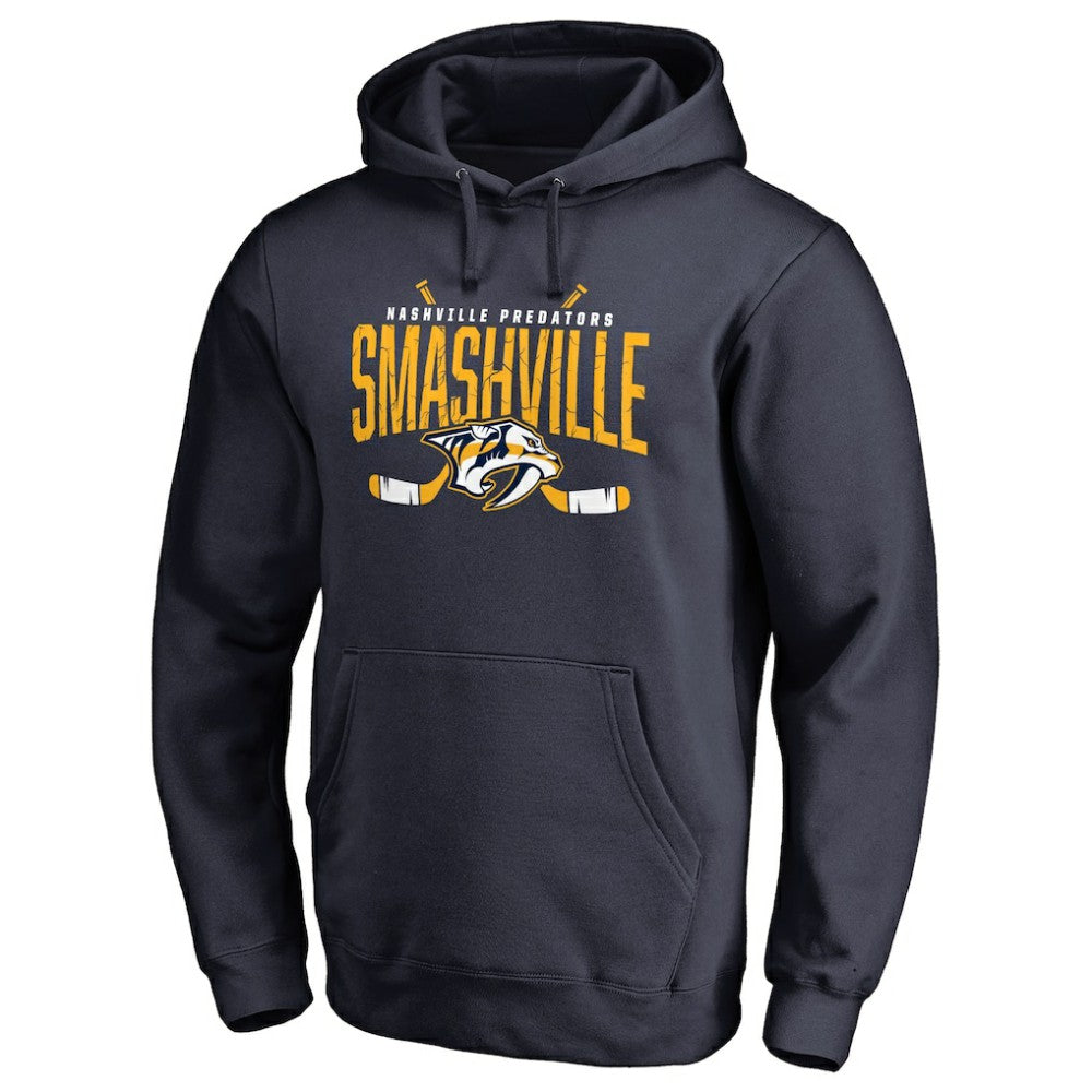 Nashville Predators Hometown Collection Pullover Hoodie - Navy | NHL Clearance