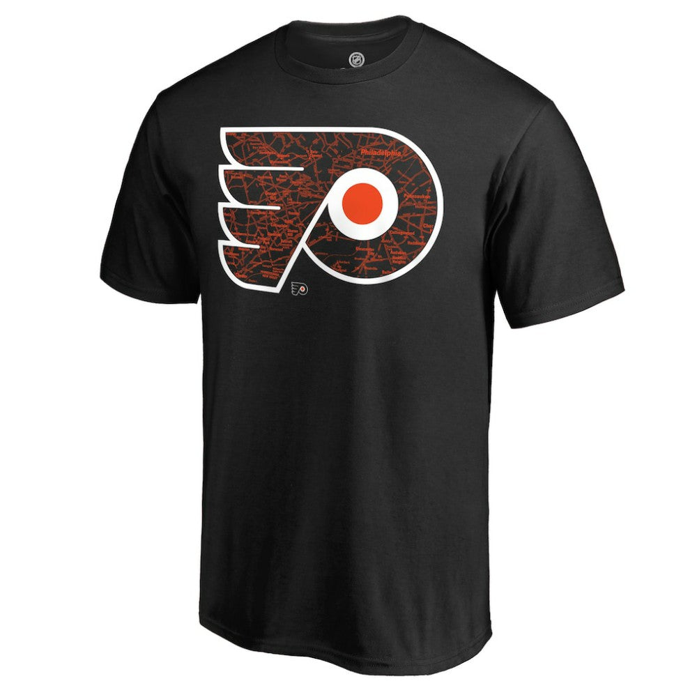 Philadelphia Flyers Hometown Collection Local T-Shirt - Black | NHL Clearance