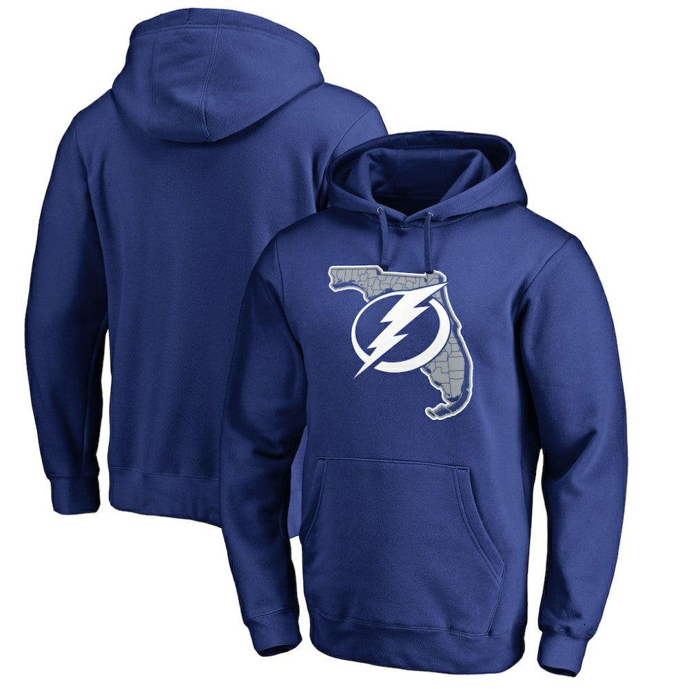 Tampa Bay Lightning State Hometown Collection Pullover Hoodie - Blue | NHL Lifestyle