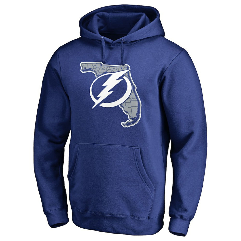 Tampa Bay Lightning State Hometown Collection Pullover Hoodie - Blue | NHL Lifestyle