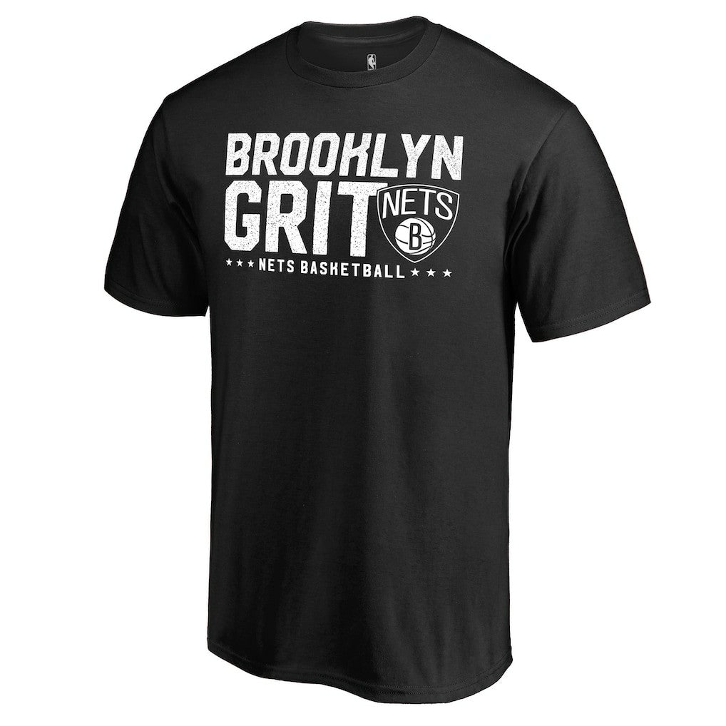 Brooklyn Nets Grit Stack Hometown Collection T-Shirt Black