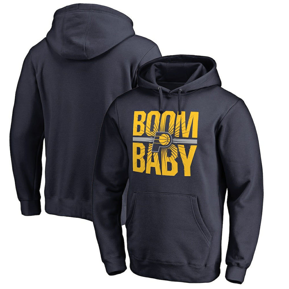 Indiana Pacers Boom Baby Hometown Collection Pullover Hoodie Navy