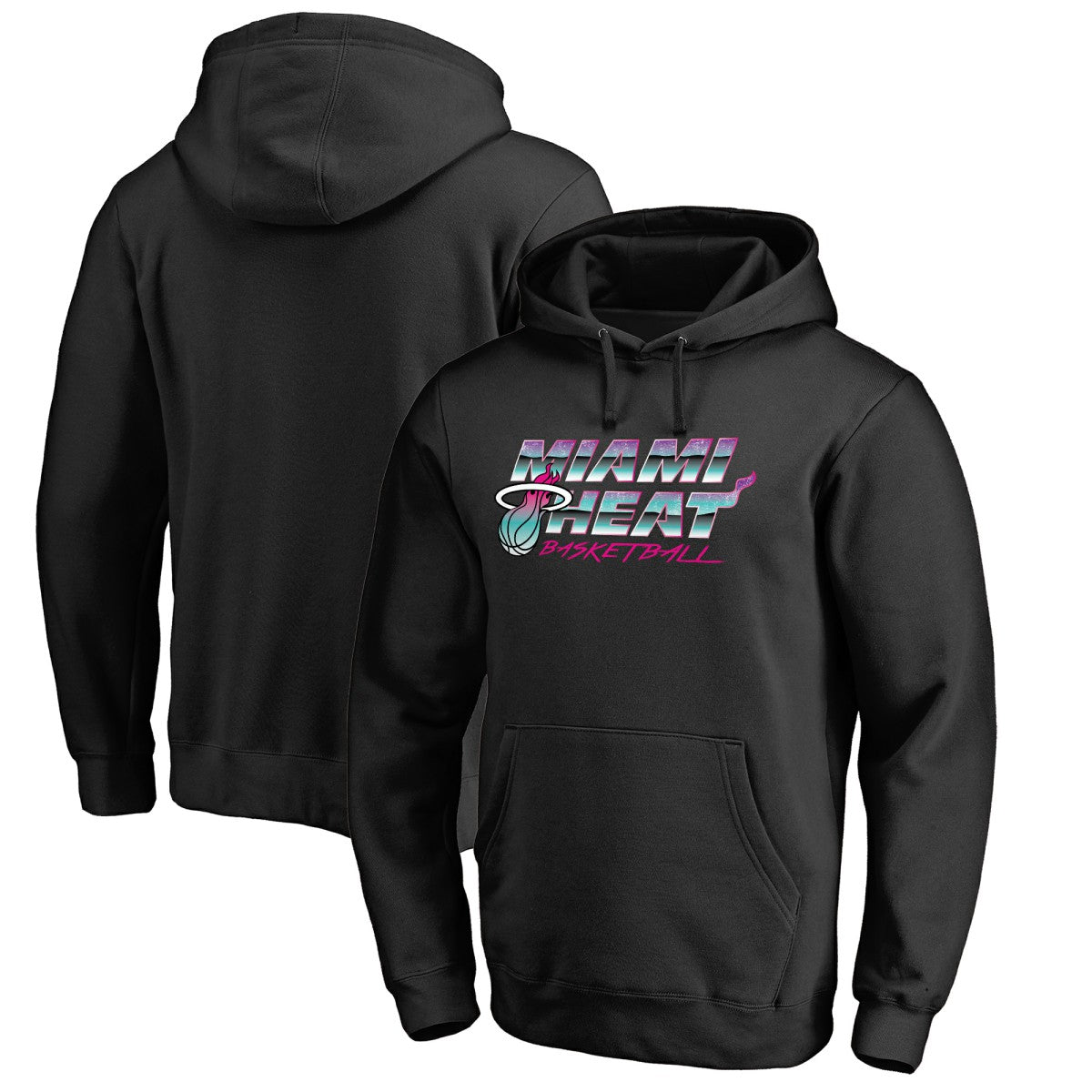Miami Heat Miami Nights Hometown Collection Pullover Hoodie Black