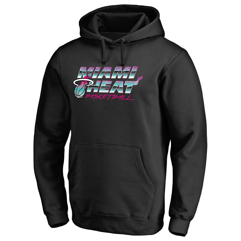 Miami Heat Miami Nights Hometown Collection Pullover Hoodie Black