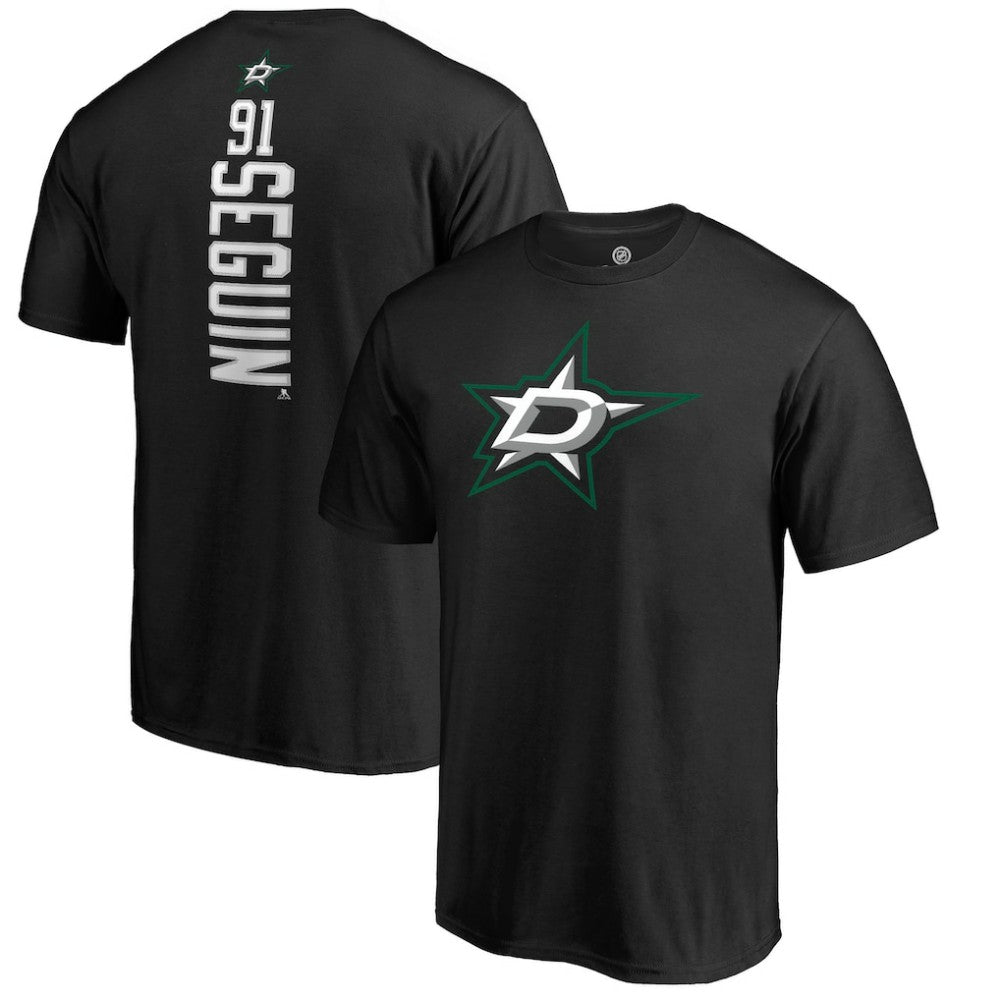Tyler Seguin Dallas Stars Backer Name & Number T-Shirt - Black | NHL near me