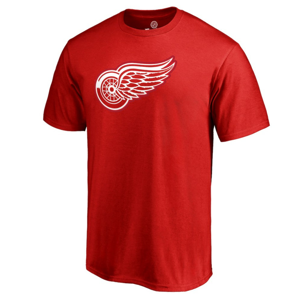 Dylan Larkin Detroit Red Wings Team Logo Backer Name & Number T-Shirt - Red | NHL discount
