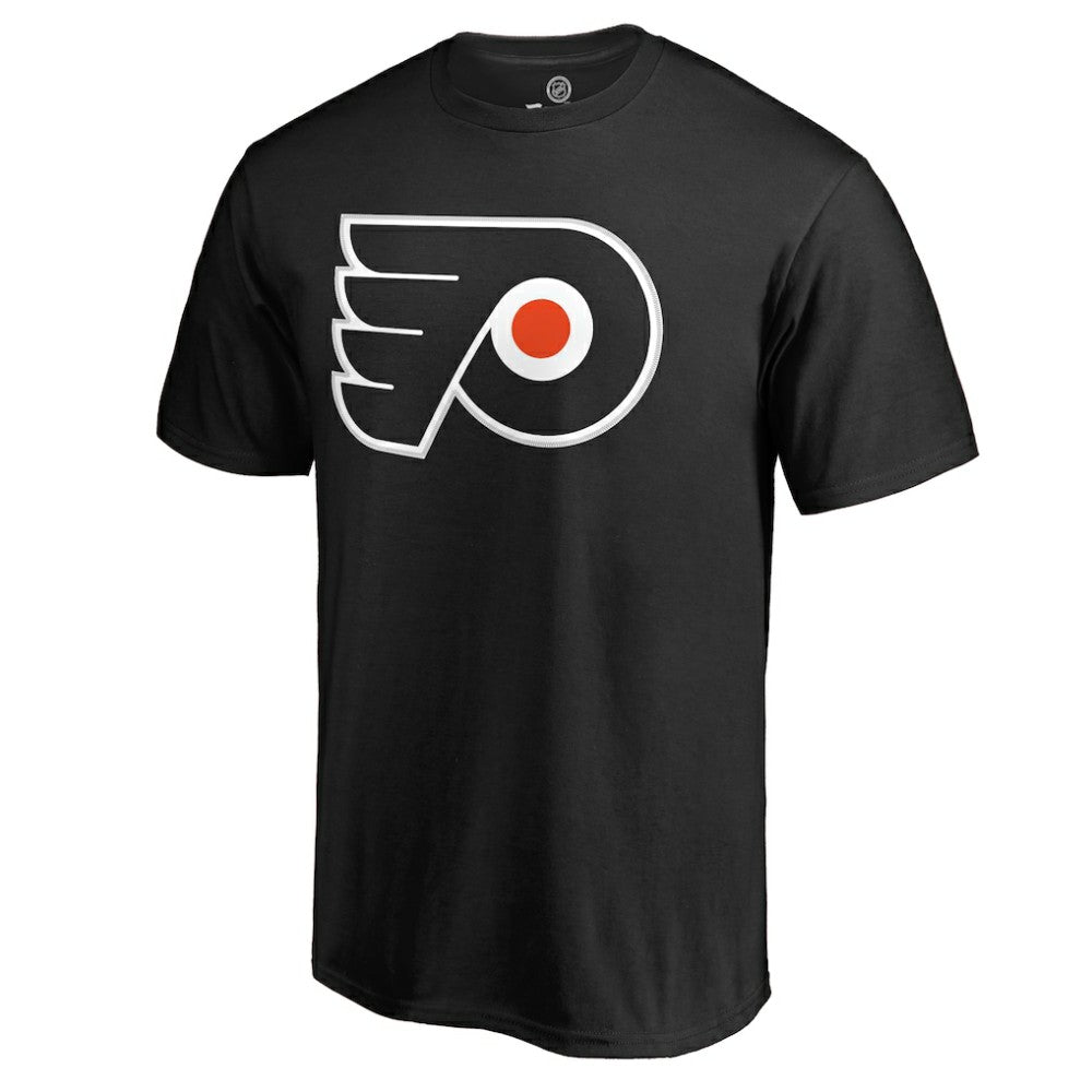 Travis Konecny Philadelphia Flyers Team Logo Backer Name & Number T-Shirt - Black | NHL online