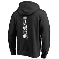 Anze Kopitar Los Angeles Kings Backer Name & Number Pullover Hoodie - Black | NHL on sale