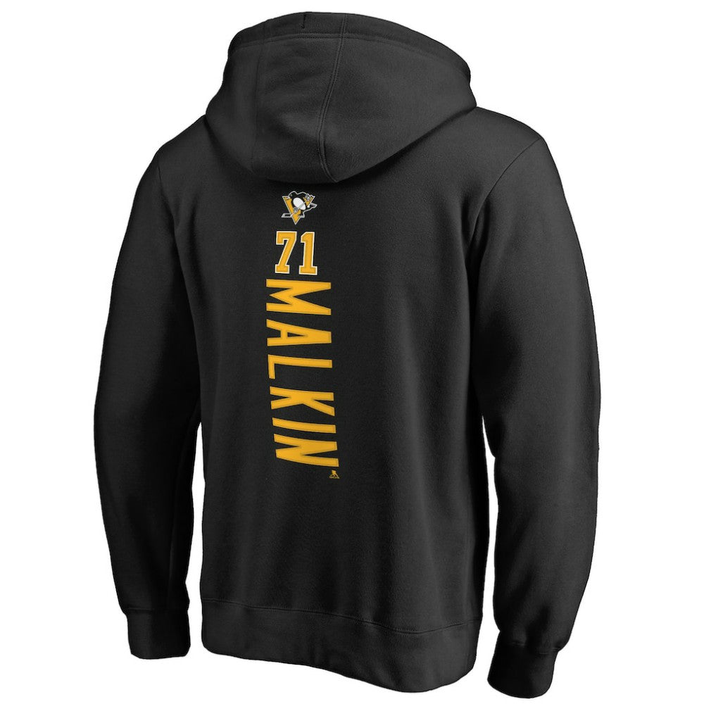 Evgeni Malkin Pittsburgh Penguins Backer Name & Number Pullover Hoodie - Black | NHL discount