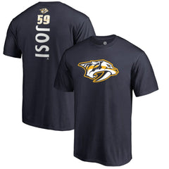 Roman Josi Nashville Predators Backer Name & Number T-Shirt - Navy | NHL on sale