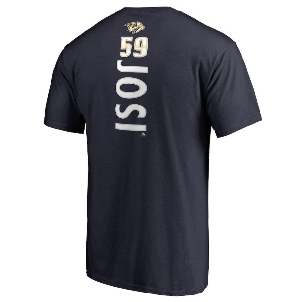 Roman Josi Nashville Predators Backer Name & Number T-Shirt - Navy | NHL on sale
