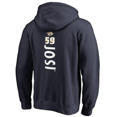 Roman Josi Nashville Predators Backer Name & Number Pullover Hoodie - Navy | NHL online