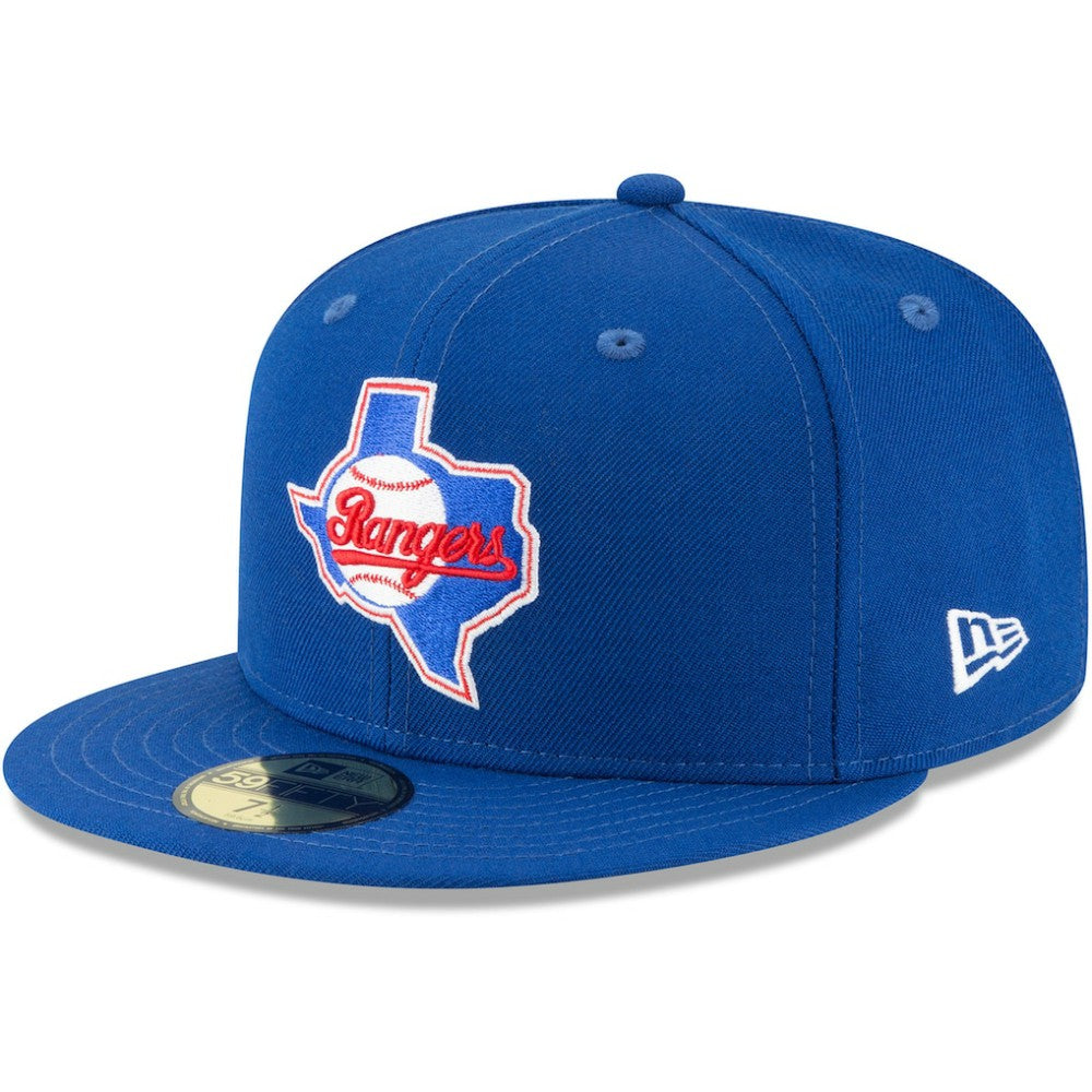 Texas Rangers New Era Cooperstown Collection Wool 59FIFTY Fitted Hat Sale