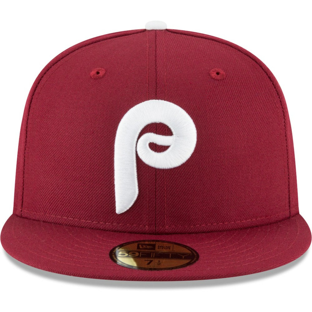 Philadelphia Phillies New Era Cooperstown Collection Wool 59FIFTY Fitted Hat Outlet