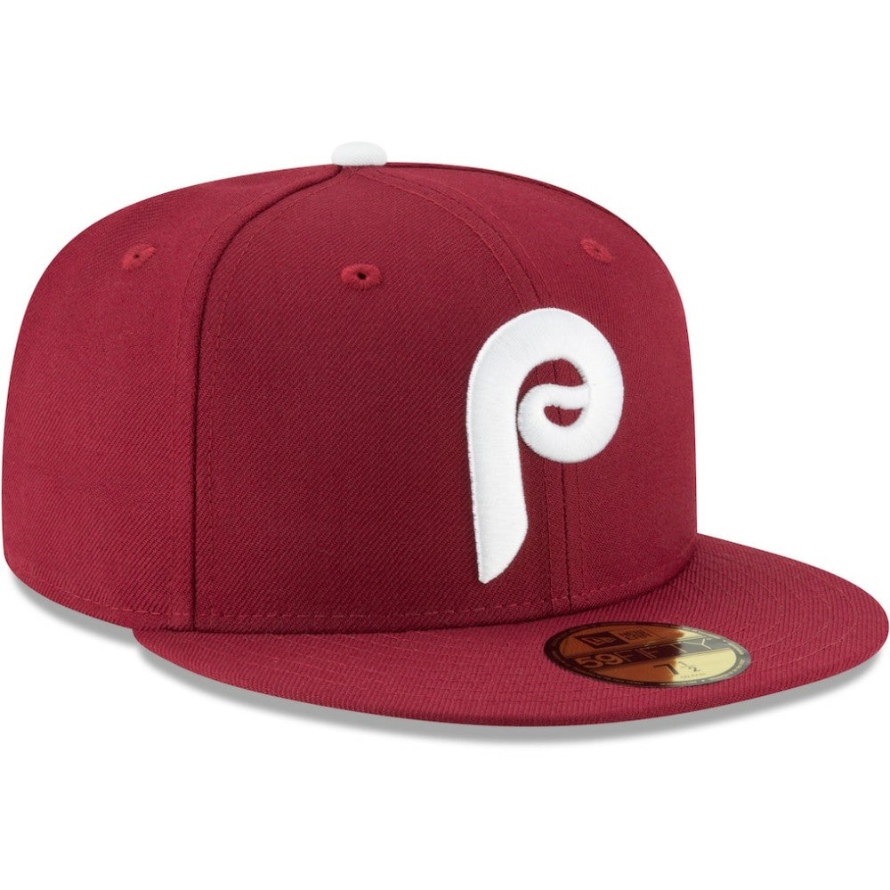 Philadelphia Phillies New Era Cooperstown Collection Wool 59FIFTY Fitted Hat Outlet