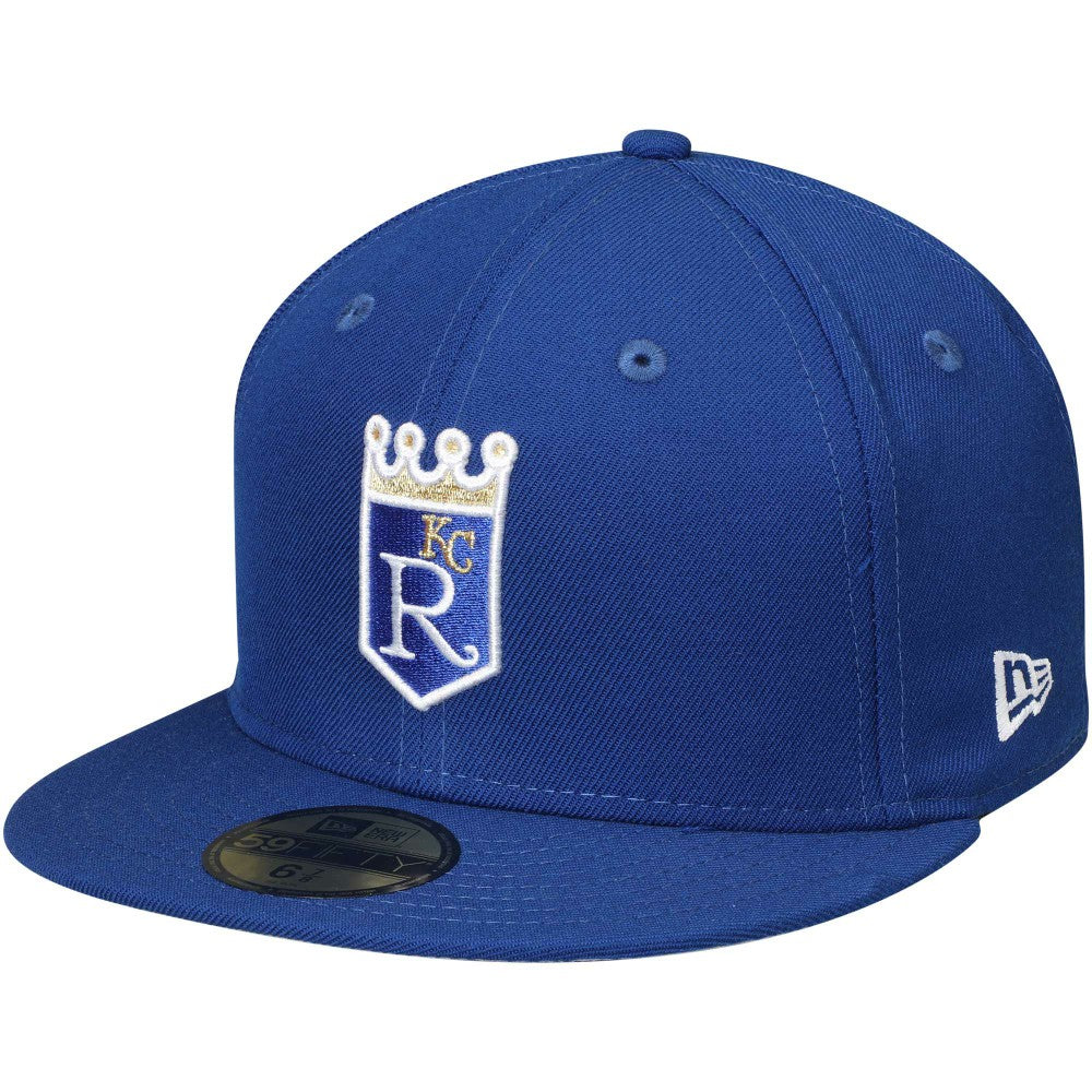 Kansas City Royals New Era Cooperstown Collection Wool 59FIFTY Fitted Hat for sale