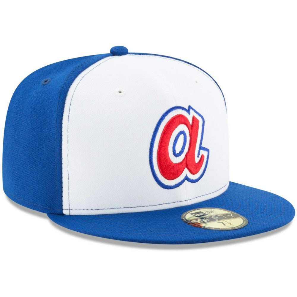 New Era Atlanta Braves Cooperstown Collection 59FIFTY Fitted Hat Outlet