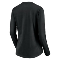 Pittsburgh Pirates Women's Cooperstown Collection Wahconah Long Sleeve V-Neck T-Shirt Discount