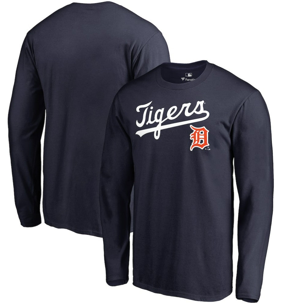 Detroit Tigers Cooperstown Collection Wahconah Long Sleeve T-Shirt Discount
