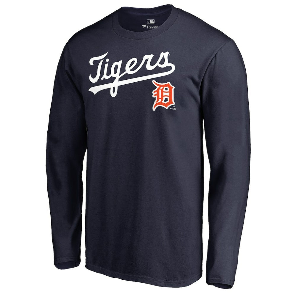 Detroit Tigers Cooperstown Collection Wahconah Long Sleeve T-Shirt Discount