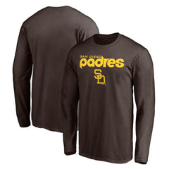 San Diego Padres Cooperstown Collection Wahconah Long Sleeve T-Shirt Discount