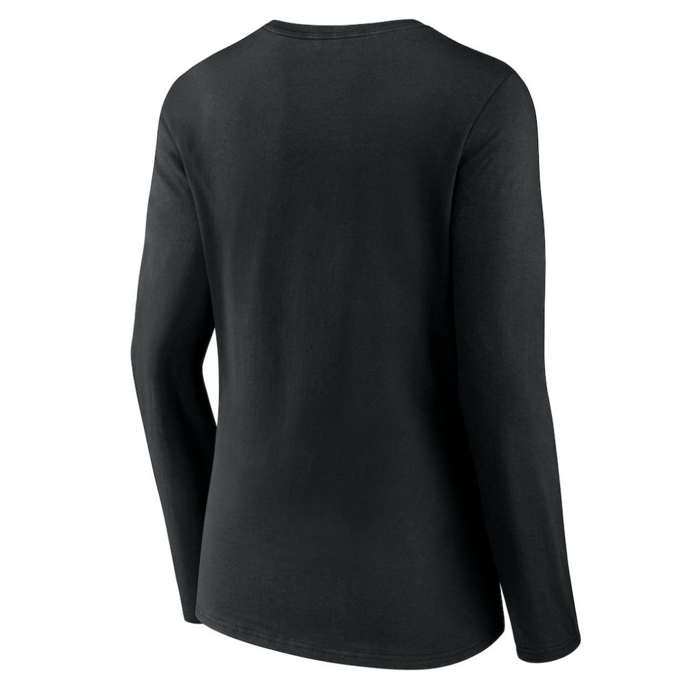 Colorado Rockies Women's Team Lockup Slim Fit Long Sleeve V-Neck T-Shirt Outlet