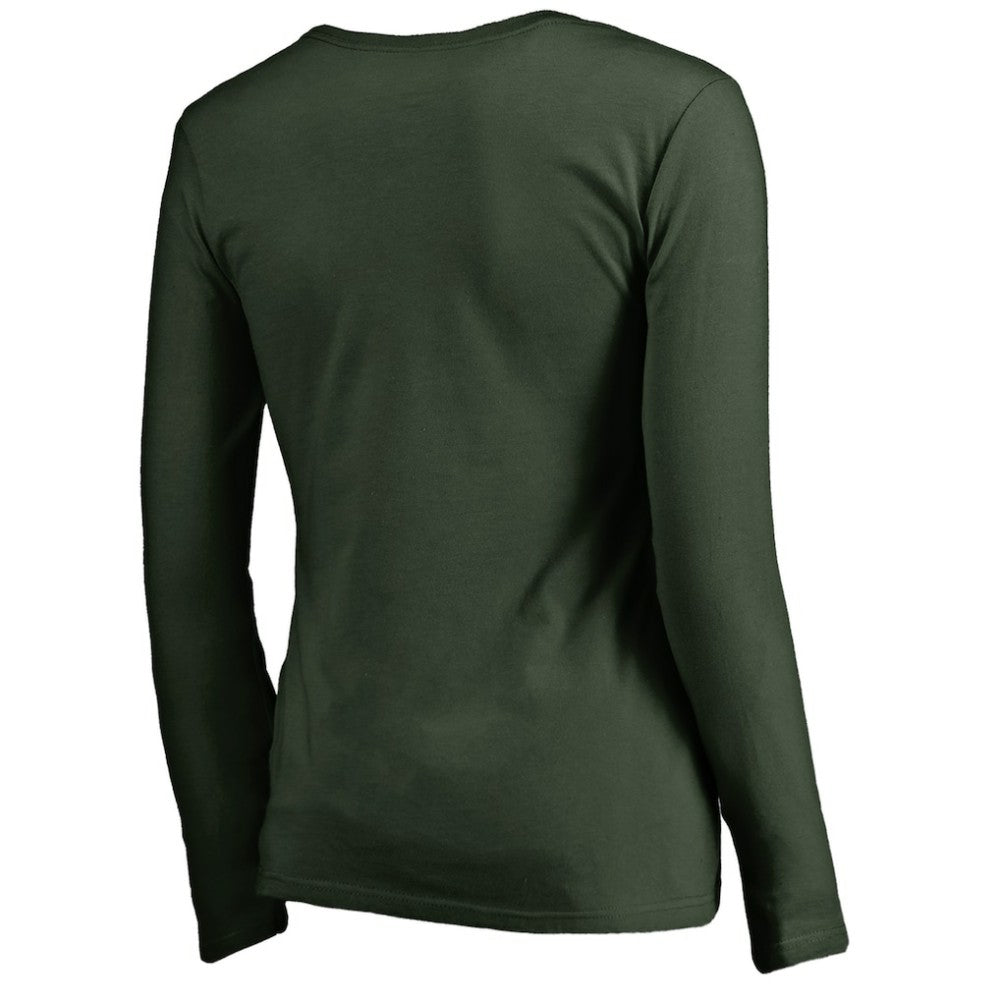 Athletics Women's Team Lockup Slim Fit Long Sleeve V-Neck T-Shirt Discount