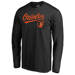 Baltimore Orioles Team Lockup Long Sleeve T-Shirt Online