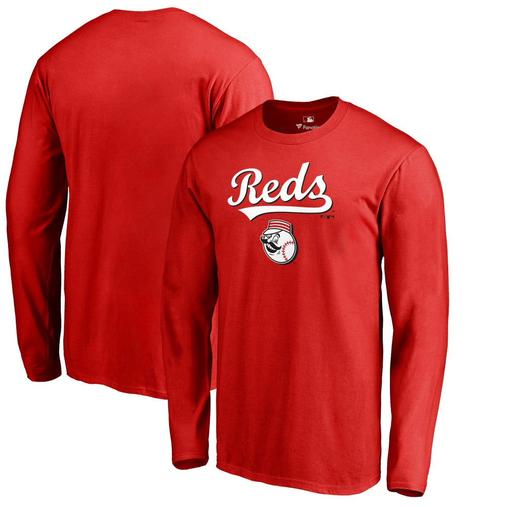 Cincinnati Reds Team Lockup Long Sleeve T-Shirt Near Me