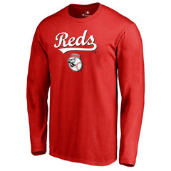 Cincinnati Reds Team Lockup Long Sleeve T-Shirt Near Me