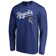 Kansas City Royals Team Lockup Long Sleeve T-Shirt for sale