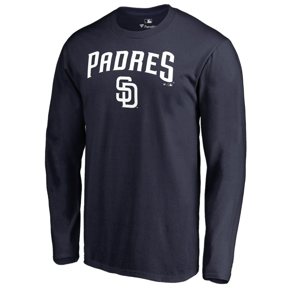San Diego Padres Team Lockup Long Sleeve T-Shirt for sale