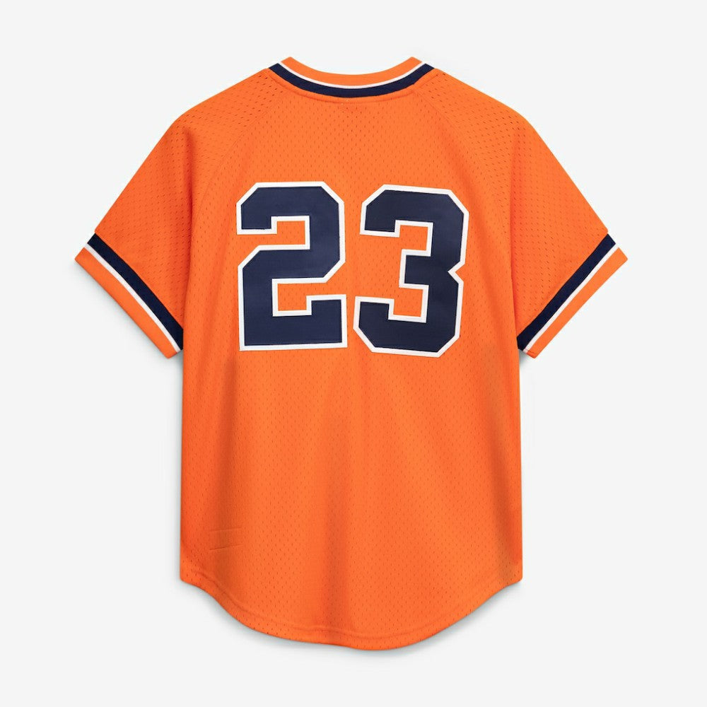 Kirk Gibson Detroit Tigers Mitchell & Ness Cooperstown Collection Mesh Batting Practice Button-Up Jersey Near Me