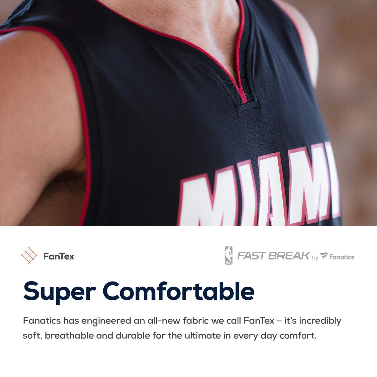 Fanatics Miami Heat Women's Fast Break Replica Custom Jersey Wine Statement Edition