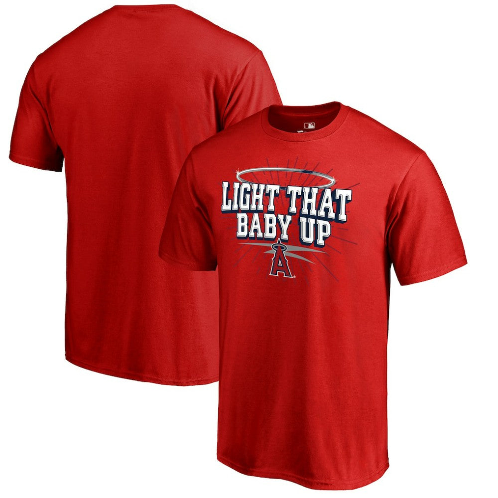 Los Angeles Angels Hometown Collection Light That Baby Up T-Shirt Discount