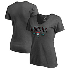 Arizona Diamondbacks Women's Hometown Collection Snakeskin V-Neck T-Shirt for sale