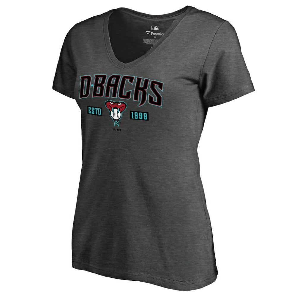 Arizona Diamondbacks Women's Hometown Collection Snakeskin V-Neck T-Shirt for sale