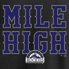 Colorado Rockies Women's Hometown Collection Mile High V-Neck T-Shirt Sale