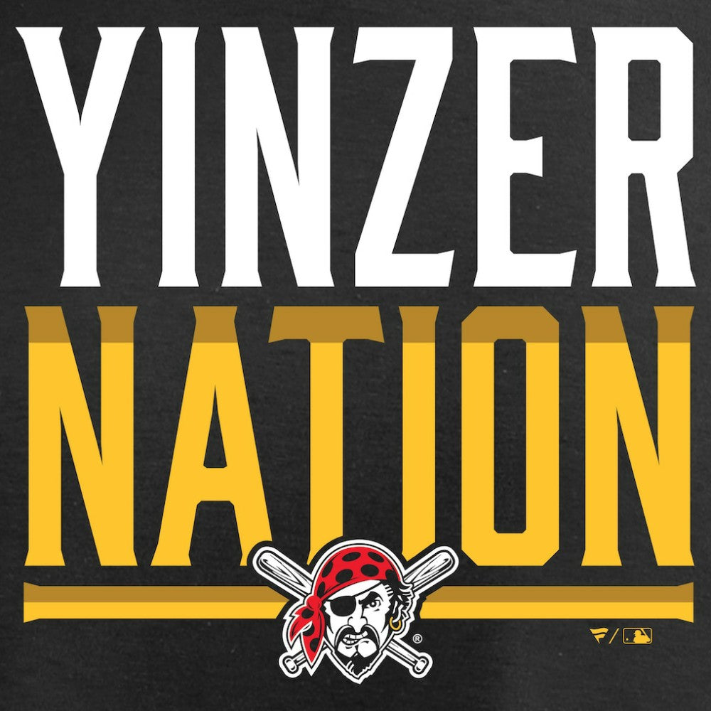 Pittsburgh Pirates Women's Hometown Collection Yinzer Nation V-Neck T-Shirt Discount