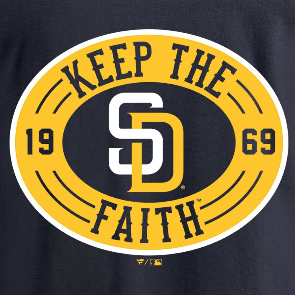 San Diego Padres Hometown Collection Keep the Faith Long Sleeve T-Shirt Discount