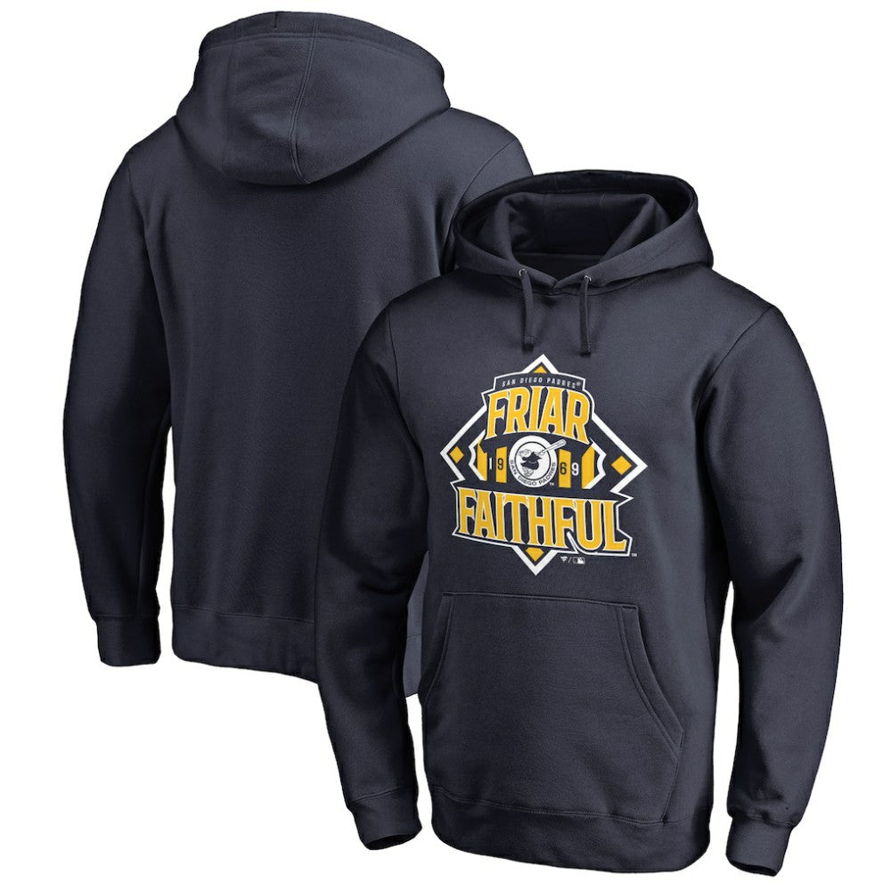 San Diego Padres Hometown Collection Friar Faithful Pullover Hoodie Outlet