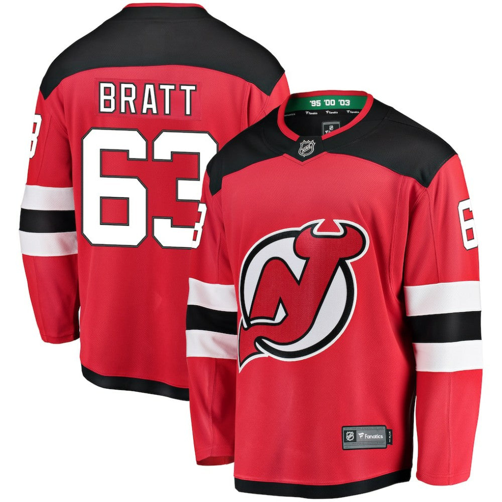 Jesper Bratt New Jersey Devils Fanatics Home Breakaway Player Jersey - Red | Fanatics near me