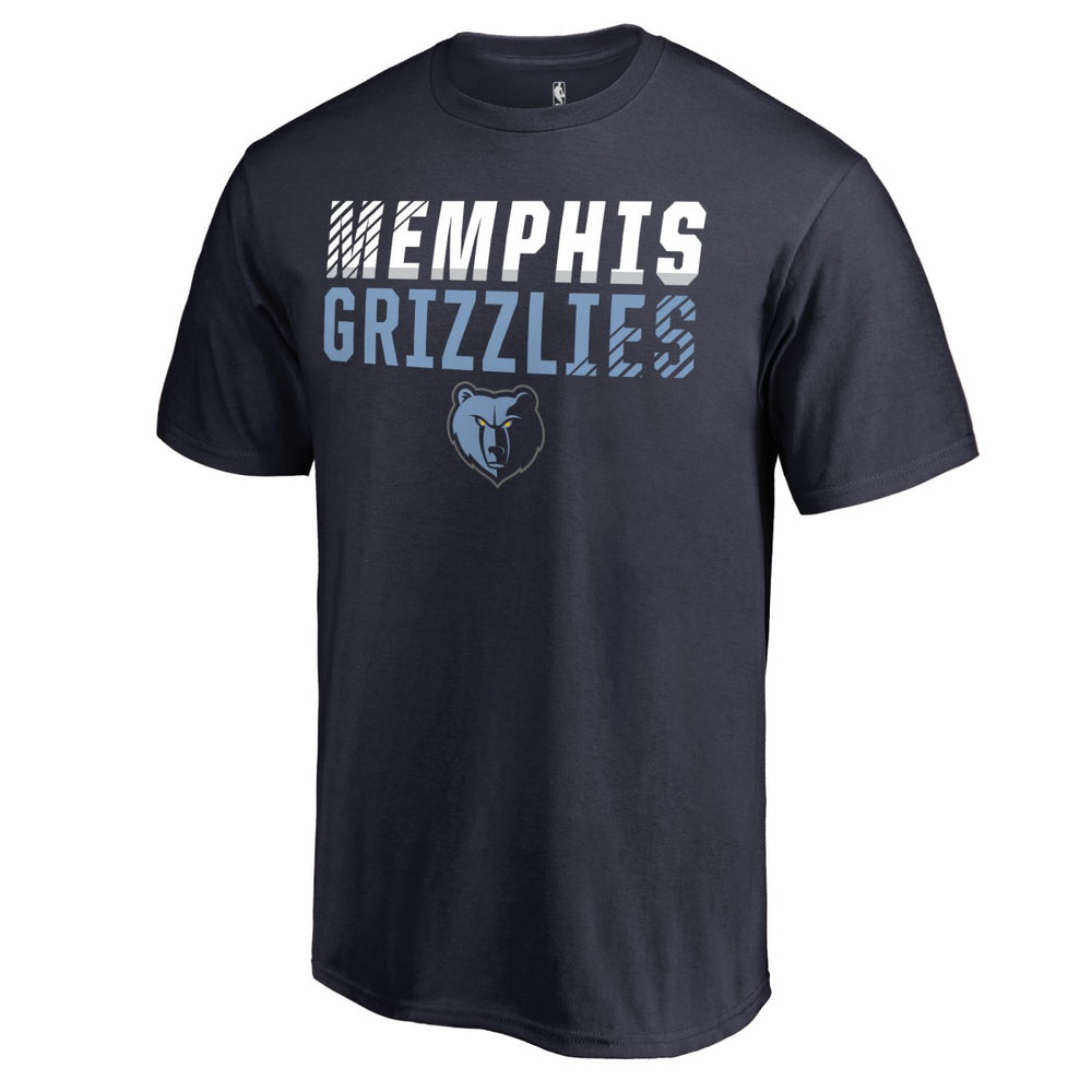 Memphis Grizzlies Fade Out T-Shirt Navy
