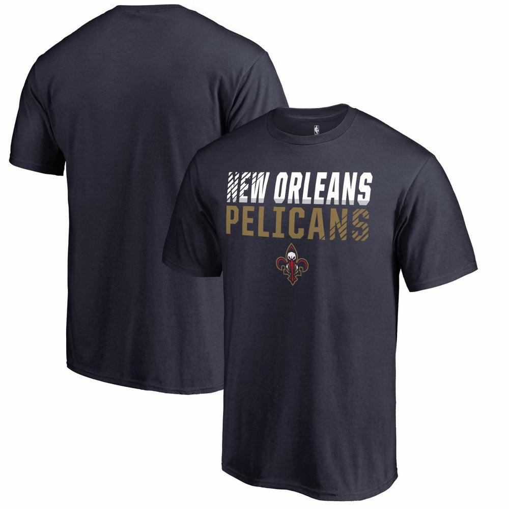 New Orleans Pelicans Fade Out T-Shirt Navy