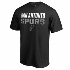 San Antonio Spurs Fade Out T-Shirt Black