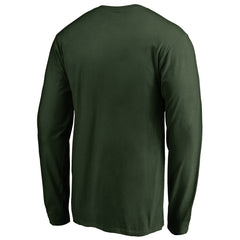 Milwaukee Bucks Onside Stripe Long Sleeve T-Shirt Hunter Green