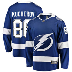 Nikita Kucherov Tampa Bay Lightning Fanatics Breakaway Jersey - Blue | Fanatics online